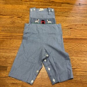 Silly goose Dalmatian smocked Jon Jon